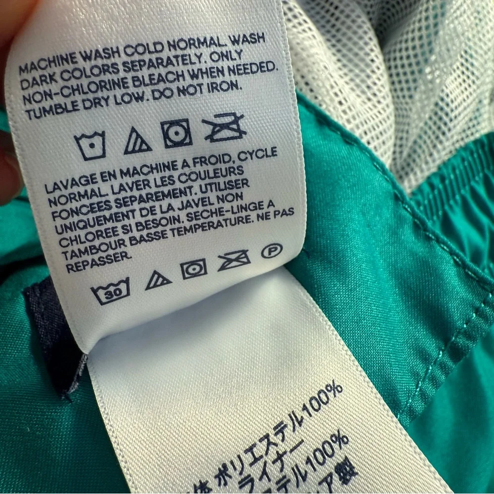 Lands’ End Men’s Colorblock Swim Trunks Size S‎ (28–30)